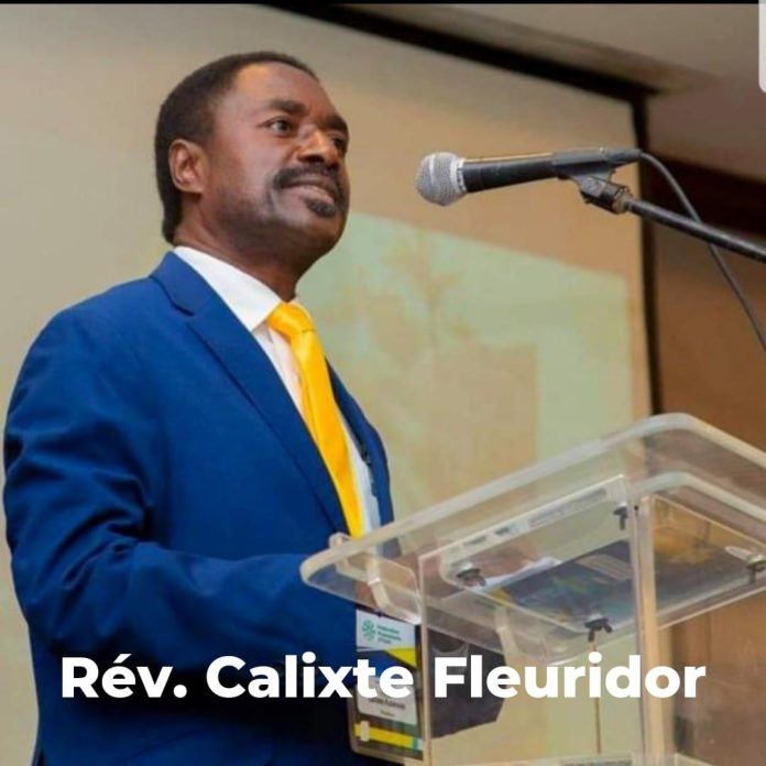 Pastor Calixte Fleuridor reelegido jefe de la Federación Protestante de Haití
