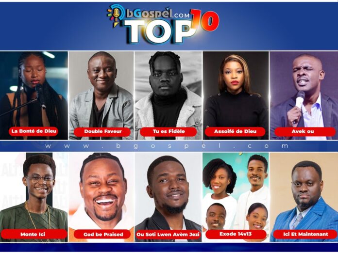 Top 10 de música de la semana 48 en BGospel.com
