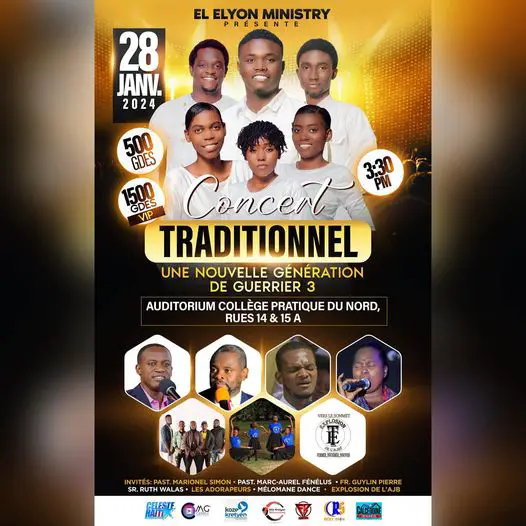 28 de enero | el Coro Gospel del Ministerio El Elyon, 3ra edición de su gran “CONCIERTO TRADICIONAL”
