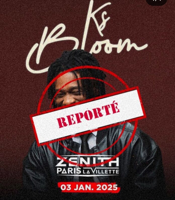 ¿Por qué se canceló el concierto de KS Bloom en el Zénith?
