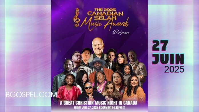 Calgary da la bienvenida a los Canadian Selah Music Awards 2025 el 27 de junio