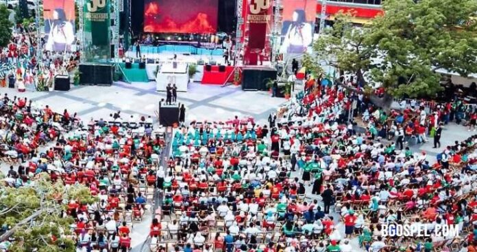 México - 30,000 evangélicos caminan por la paz en tuxtla gutiérrez
