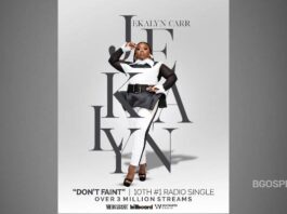 Jekalyn Carr - Disco de Billboard con el sencillo “Don't Faint”
