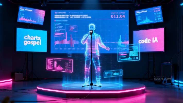 Ética cristiana de la IA: Solomon Ray, el primero en las listas de gospel
