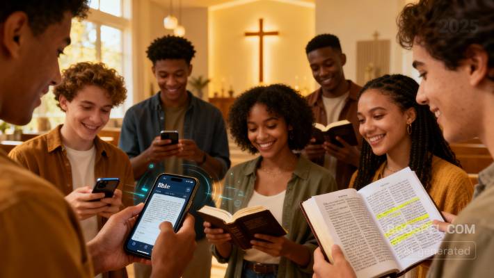 Millennials y Generación Z- lectura récord de la Biblia en los Estados Unidos en 2025