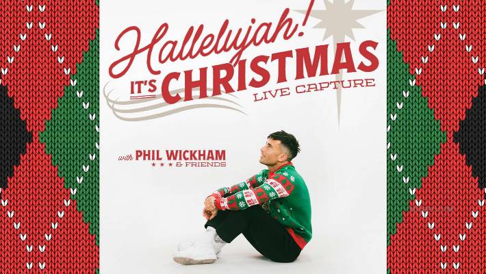 Phil Wickham filma un especial de Navidad en Los Ángeles
