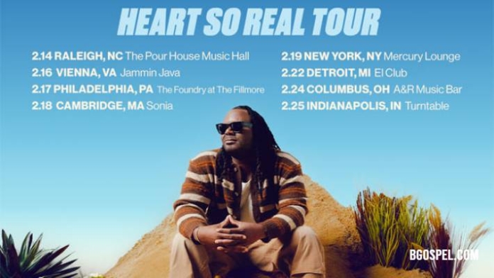 Blessing Offor anuncia Heart So Real Tour en 2026