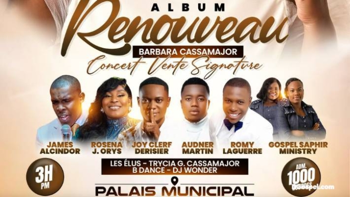 Barbara Cassamajor en concierto el 1 de marzo en el Palais Delmas 33