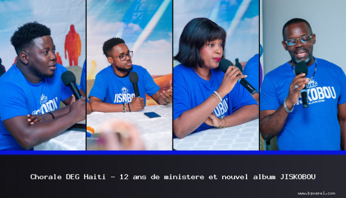 Coro DEG Haití - 12 años de ministerio y nuevo álbum JISKOBOU
