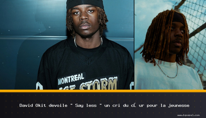 David Okit presenta “Di menos”, un grito del corazón para los jóvenes
