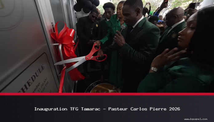Estandarte — Inauguración TFG Tamarac – Pastor Carlos Pierre 2026