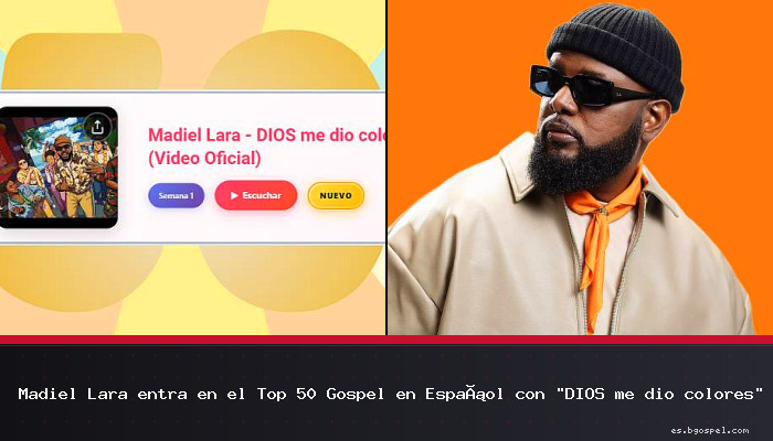Madiel Lara, música gospel en español, nuevo sencillo cristiano 2026
